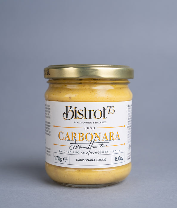 CARBONARA SAUCE by CHEF LUCIANO MONOSILIO 170g