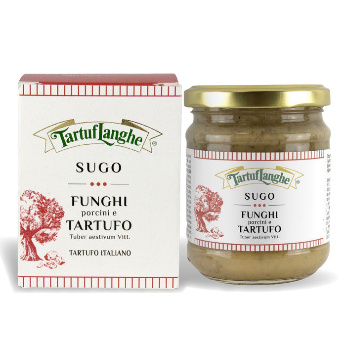 SUGO FUNGHI PORCINI e TARTUFO 180g