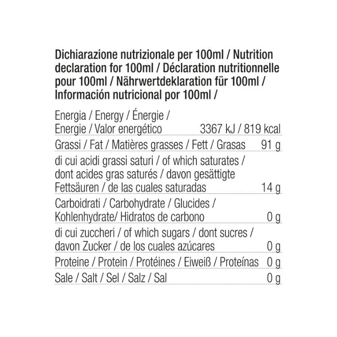 ORO IN CUCINA®: Dressing based on EXTRA VIRGIN OLIVE OIL flavored with white truffle 250ml