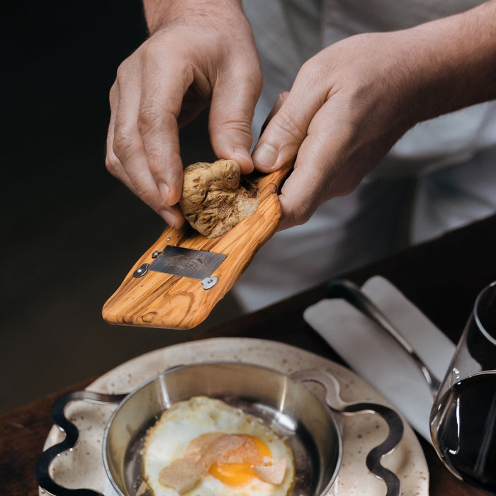OLIVE WOOD TRUFFLE CUTTER