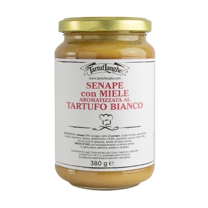 SENAPE CON MIELE AROMATIZZATA al TARTUFO BIANCO 380g