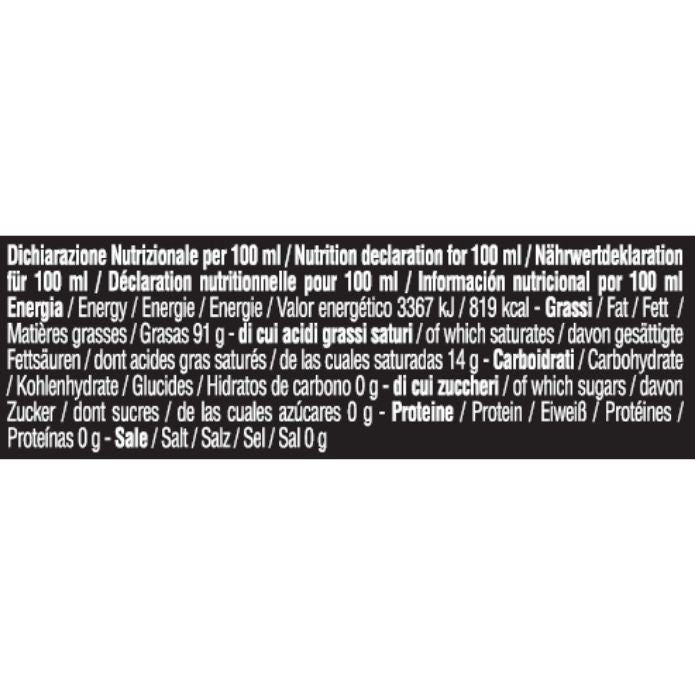 Extra virgin olive oil dressing flavored with black truffle 1 lt