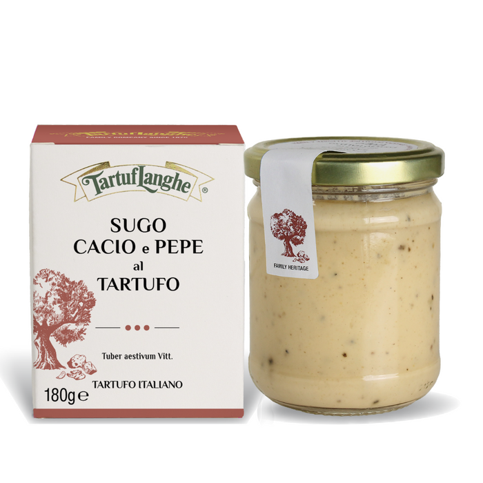 SUGO CACIO e PEPE al TARTUFO 180g