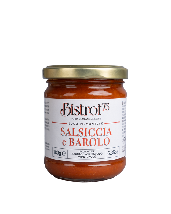SUGO SALSICCIA e VINO BAROLO