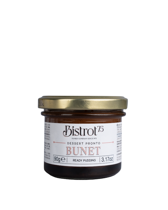 BUNET: dessert pronto a base di cacao e biscotti amaretti