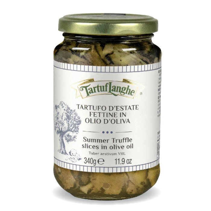 TARTUFO D'ESTATE (Tuber aestivum Vitt.) - Fettine in olio d'oliva 340g