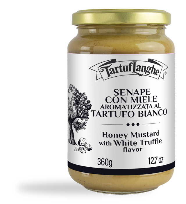 MUSTARD WITH HONEY FLAVORED WITH WHITE TRUFFLE 380g