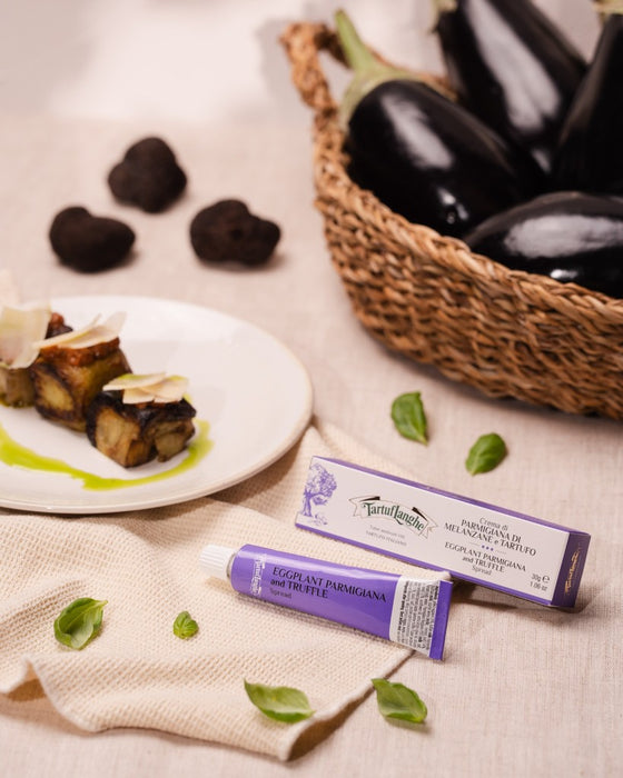 CREMA DI PARMIGIANA DI MELANZANE e TARTUFO (Tuber aestivum Vitt.)