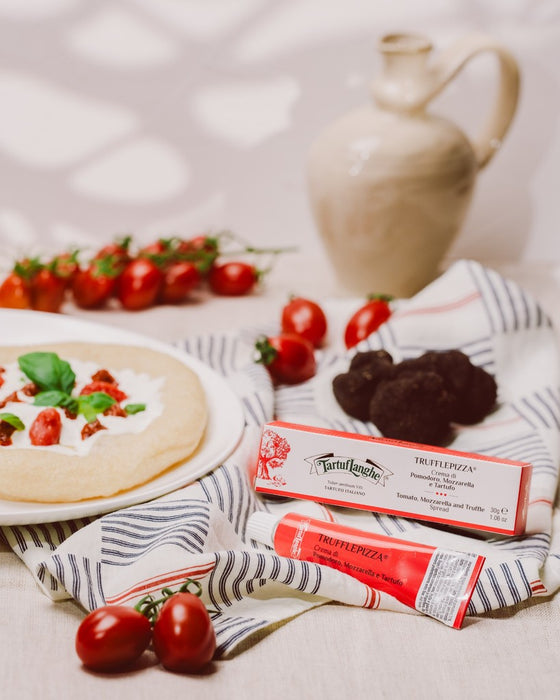 TRUFFLEPIZZA® Crema di Pomodoro, Mozzarella e Tartufo (Tuber aestivum Vitt.)