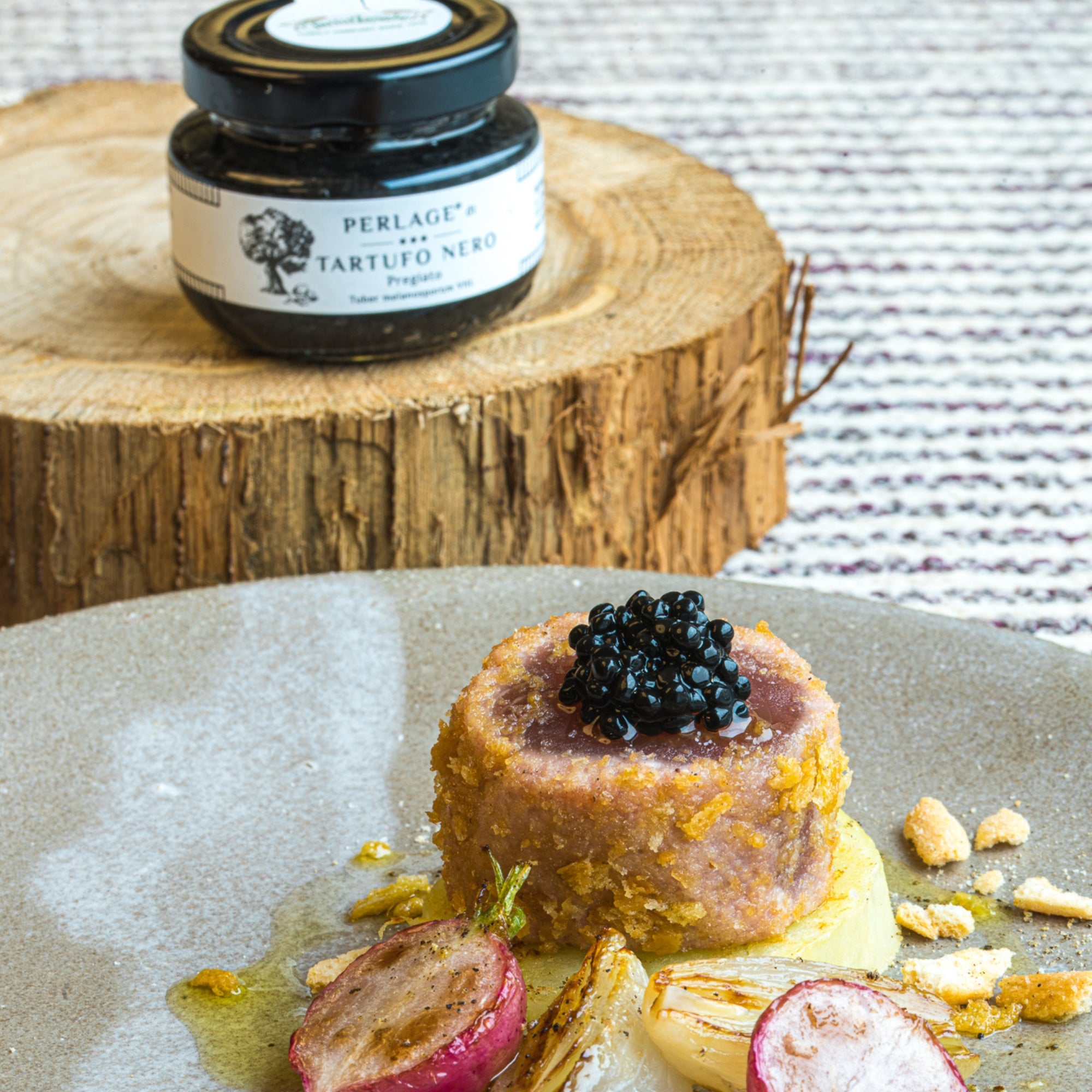 Home Recipes: Perlage di Tartufo Nero